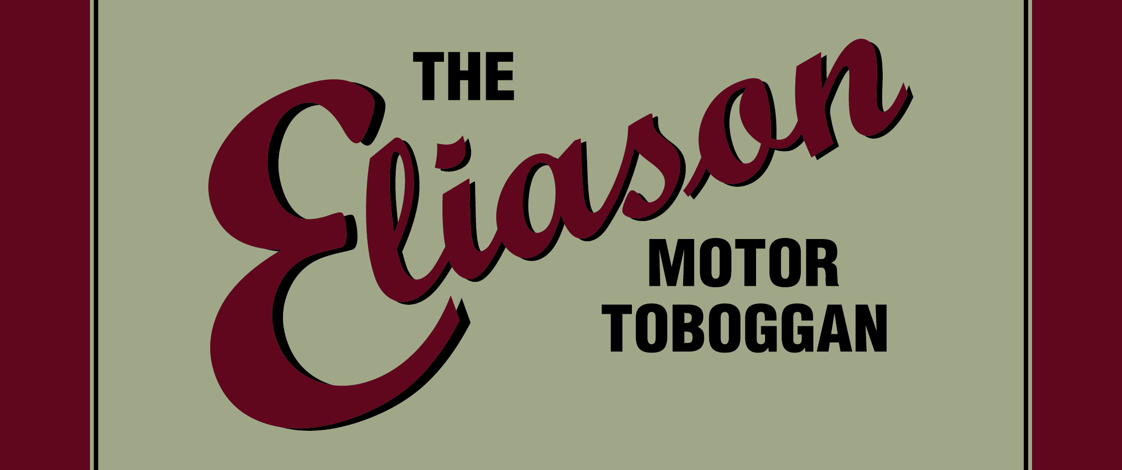 Eliason Motor Toboggan